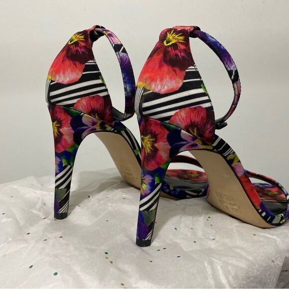 Colorful Women's Heels by Aldo Floral - Picture 3 of 11
